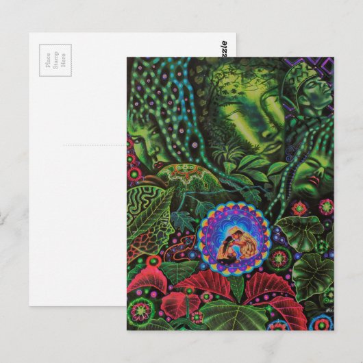 Ayahuasca Vision Briefkaart (Voorkant / Achterkant)