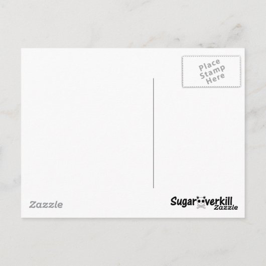 Ayaka in de stad Harajuku Briefkaart (Achterkant)