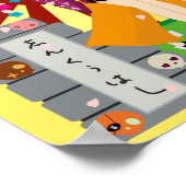 Ayaka in de stad Harajuku Poster (Hoek)