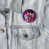 Ayaka in de stad Harajuku Ronde Button 5,7 Cm (In situ)