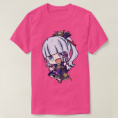Ayaka Kamisato T-shirt (Design voorkant)