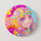 Ayako Ronde Button 7,6 Cm (Voorkant)