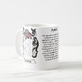 Ayala Family Coat of Arms mok (Voorkant links)