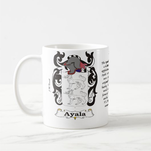 Ayala Family Coat of Arms mok (Links)
