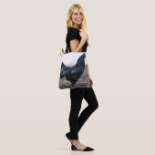Ayam Cemani Cochmakreel Black Chicken Rooster Tote Bag (Op model)