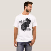 Ayam Cemani Haan Kippen T-shirt (Voorkant volledig)