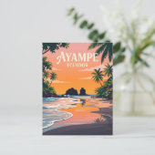 Ayampe Ecuador Briefkaart (Staand voorkant)