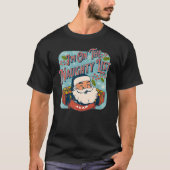 Ayan Christmas Naughty List   Santa xmas holiday r T-shirt (Voorkant)