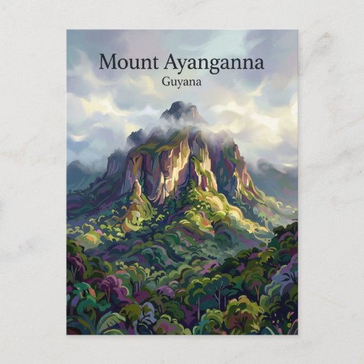 Ayanganna Guyana Briefkaart (Voorkant)