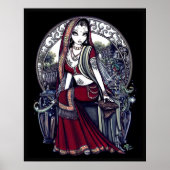 Ayanna Eastern Belly Dancer Fairy Poster (Voorkant)