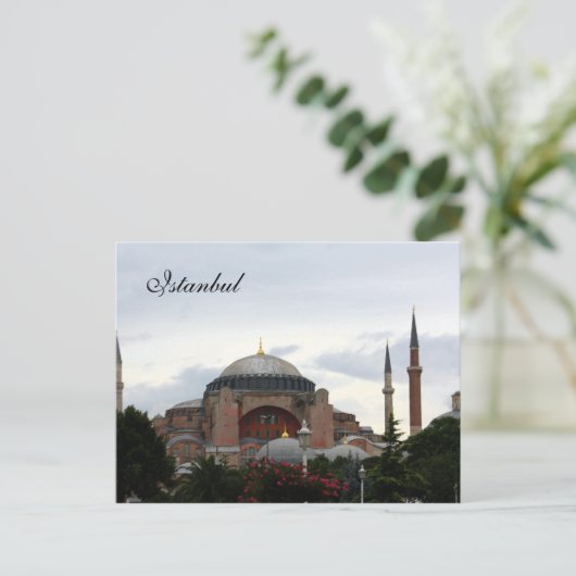 Ayasofya Museum in Istanbul Briefkaart (Staand voorkant)