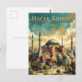 Ayasofya Turkije Briefkaart (Voorkant / Achterkant)