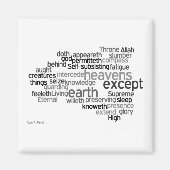 Ayat Al Kursi Magnet (Voorkant)