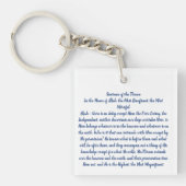 Ayat Ul Kursi Sleutelhanger (voorkant)