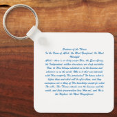 Ayat Ul Kursi Sleutelhanger (Voorkant)