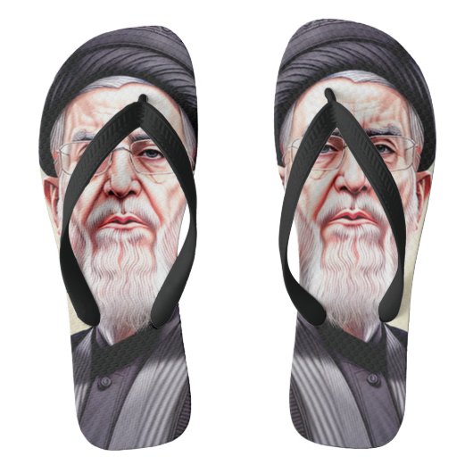 Ayatollah Khamenei Flip Flop (Voetbed)