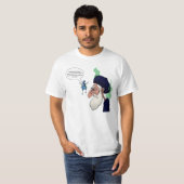 Ayatollah Khamenei grappig T-shirt (Voorkant volledig)