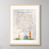 Ayatul Kursi Duits Vertaling Poster Koran 2:255