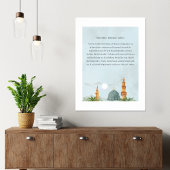 Ayatul Kursi Duitse transliteratie poster