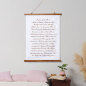 Ayatul Kursi Hangend Wandkleed (Slaapkamer)