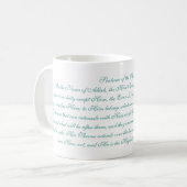 Ayatul Kursi Koffiemok (Voorkant links)