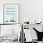 Ayatul Kursi Transliteratie Poster | Giclée Kunst