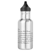 Ayatul Kursi Waterfles (Rechts)