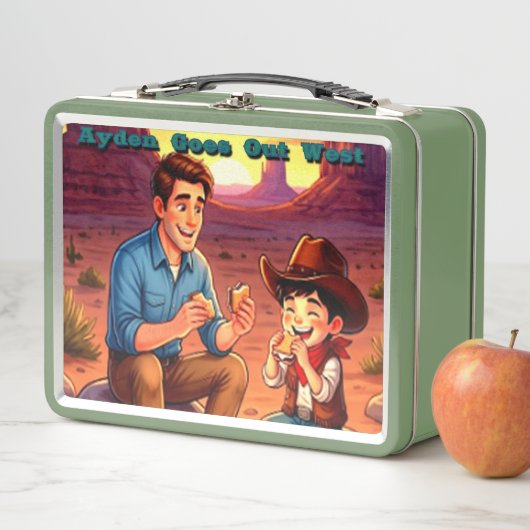 Ayden Goes Out West | Metaal | Lunch Box (In situ)