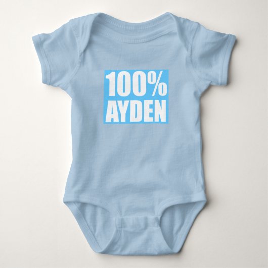 Ayden naam romper (Voorkant)