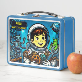 Ayden's Galactische Garageverkoop | Metaal | Lunch