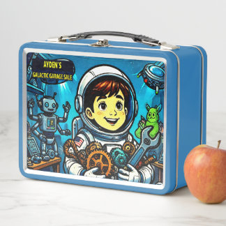Ayden's Galactische Garageverkoop | Metaal | Lunch