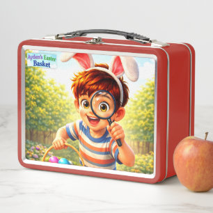 Ayden's Paasmand Metaal Lunchbox
