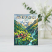 Ayder Plateau Turkije Briefkaart (Staand voorkant)
