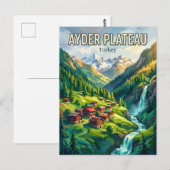 Ayder Plateau Turkije Briefkaart (Voorkant / Achterkant)