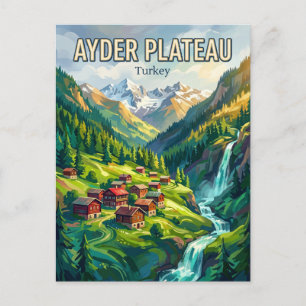 Ayder Plateau Turkije Briefkaart