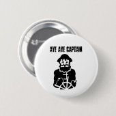 Aye aye kapitein Button (Voorkant /achterkant)