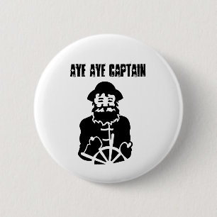 Aye aye kapitein Button