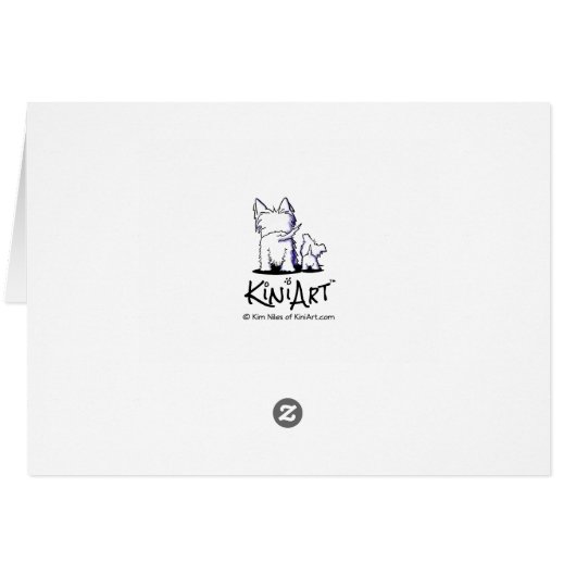 Aye-aye Lemur Note Kaart (Achterkant Horizontaal)