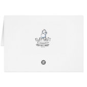 Aye-aye Lemur Note Kaart (Achterkant Horizontaal)