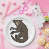 Aye aye Lemur Papieren Bordje (Feest)