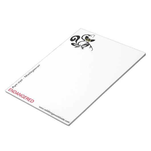 Aye-aye Notitieblok (Schuin)