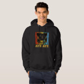 Aye Aye Primates Lemurs Madagascar 4 Hoodie (Voorkant volledig)