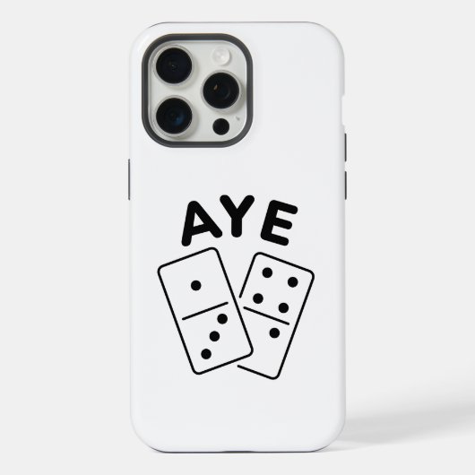 'Aye Domino' K-Pop Boygroup Meme Quote iPhone Hoesje (Achterkant)