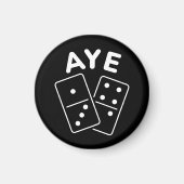 Aye Domino K-Pop Boygroup Meme Quote Magneet (Voorkant)