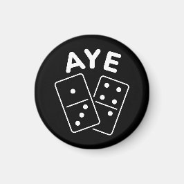 Aye Domino K-Pop Boygroup Meme Quote Magneet