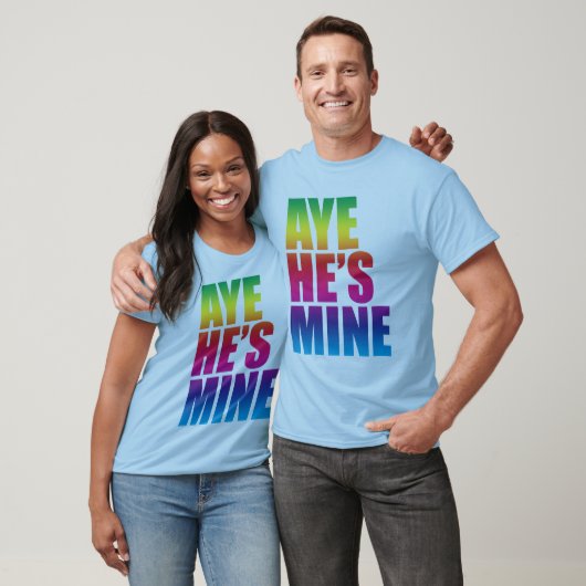Aye Hij is mijn LGBT t shirt (Unisex)