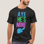 Aye Hij is mijn mijn T-shirt (Voorkant)