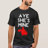 Aye zij is mijn mijn t-shirt (Voorkant)