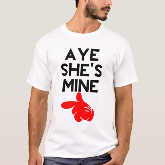 Aye zij is mijn mijn t-shirt (Voorkant)