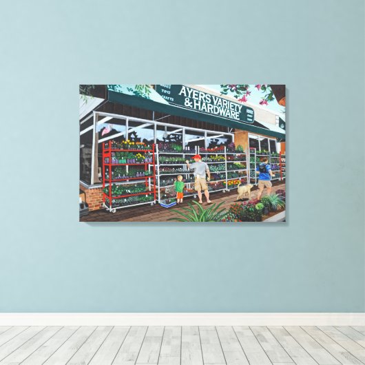 Ayers Hardware Canvas (Insitu (Houten vloer))